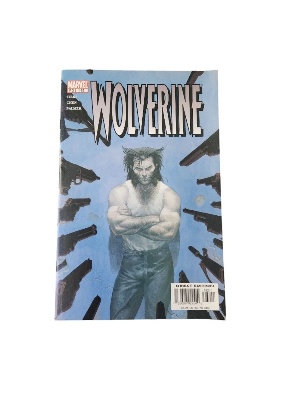 Marvel Wolverine #182 2002 Comic Book Collector Bagged Boarded